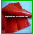 PP tubular mesh bags ,50 x 80 , orange color ,packing potato and onion